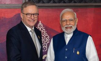 Indian and Australian Prime Ministers